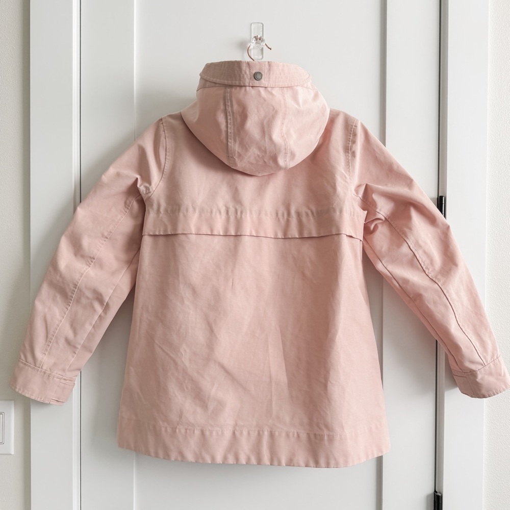 Abercrombie & Fitch Classic Rain Jacket in Blush Pink - Picture 3 of 12